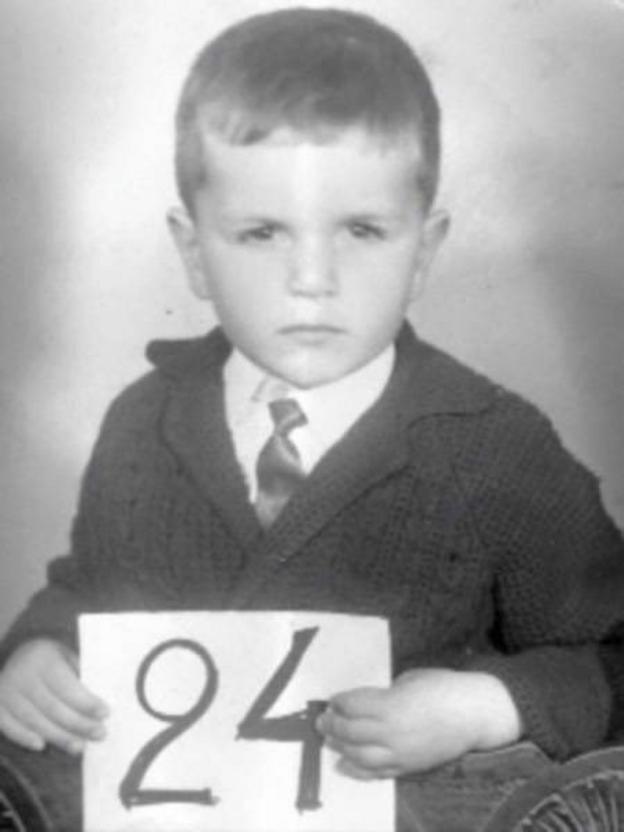 Ange Postecoglou as a five-year-old